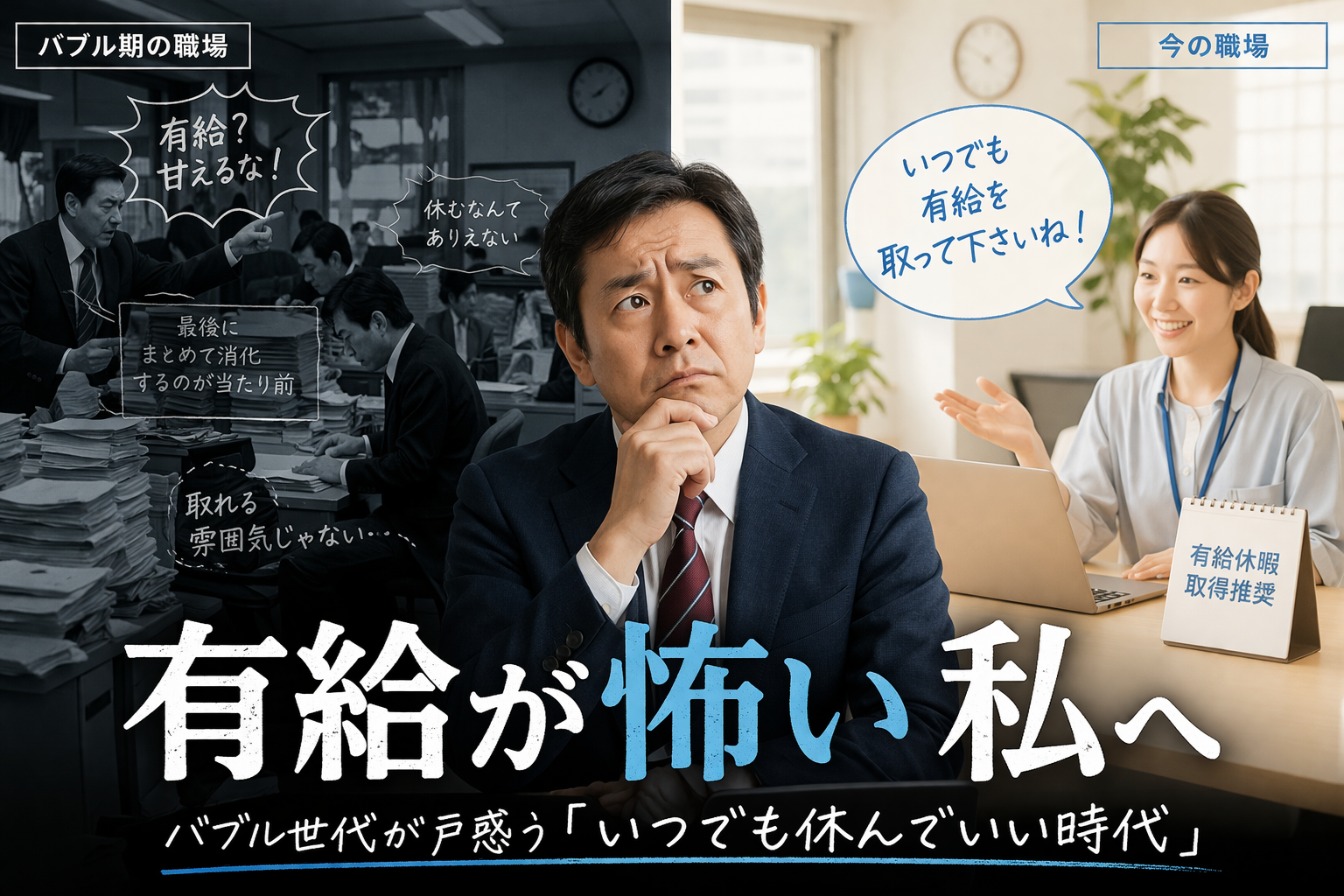 有給は“消化するもの”だった時代からの違和感
