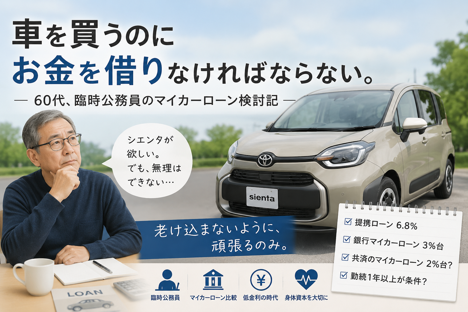 ローンを組んで大丈夫なのか？