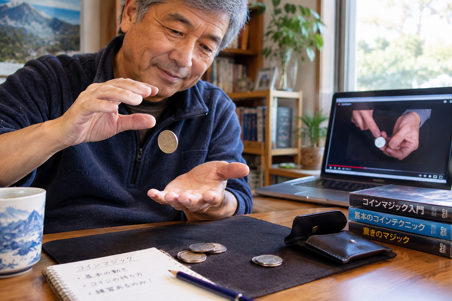 コインマジックできるのか？